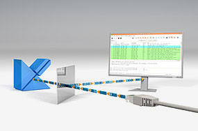 Data Communication under the Microscope:  Monitoring with PTM